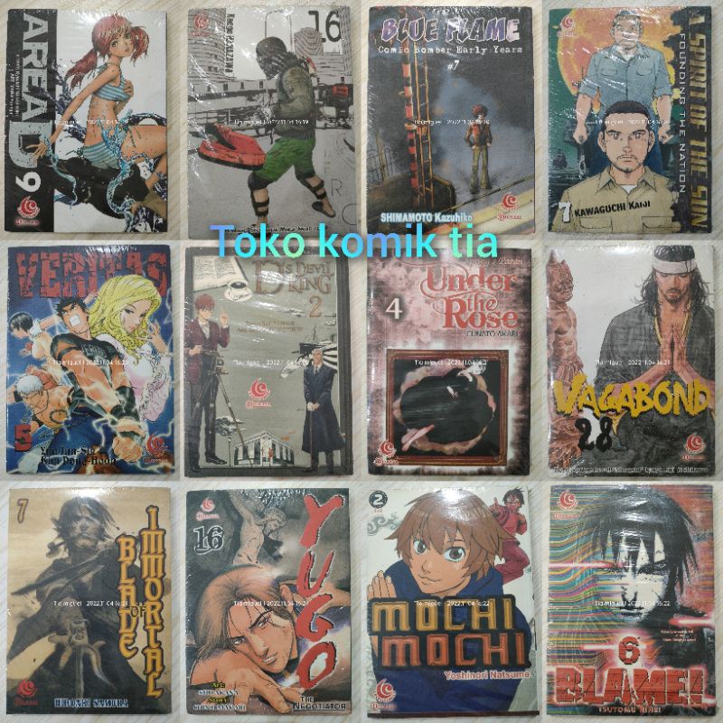 obral komik level baru & original / judul-judul favorit