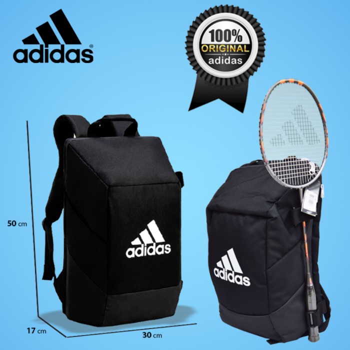 Tas Gym Tas Ransel Olahraga Adidas Vs1.1 Back Pack Black / White