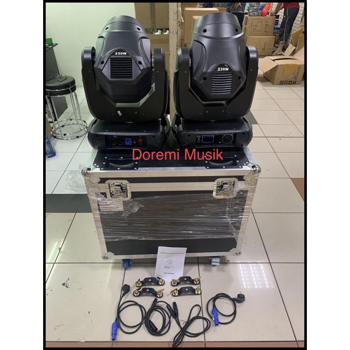 Promo Lampu Moving Beam 230 ( 2 Beam + 1 Hardcase )