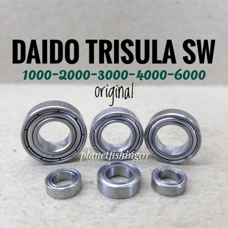 bearing daido trisula sw 1000 2000 3000 4000 6000 / ball bearing klaher reel daido trisula sw / spar