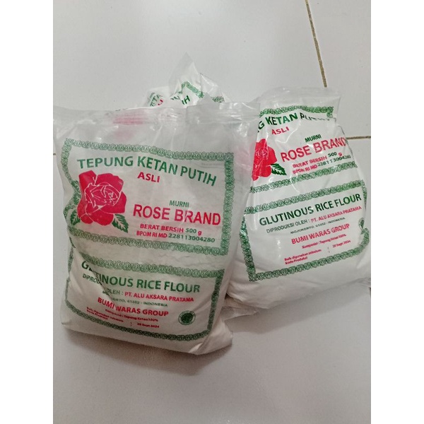 

tepung ketan putih rose brand 500g