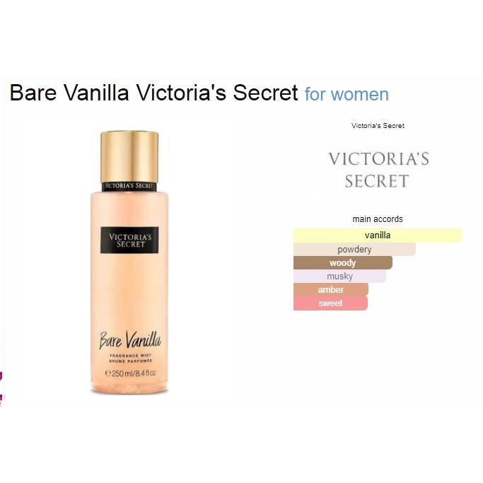 BIBIT PARFUM BARE VANILLA VlCTORA SECRETT BY FROMA - ASLI 100%