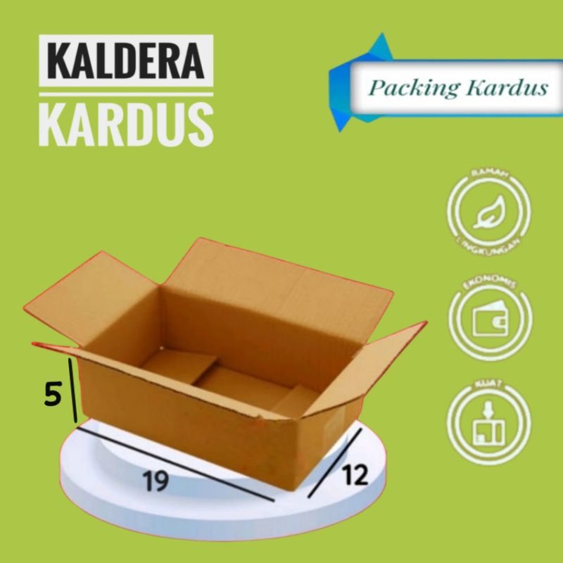 

kardus Die cut 19x12x5-karton box dus packaging kecil polos