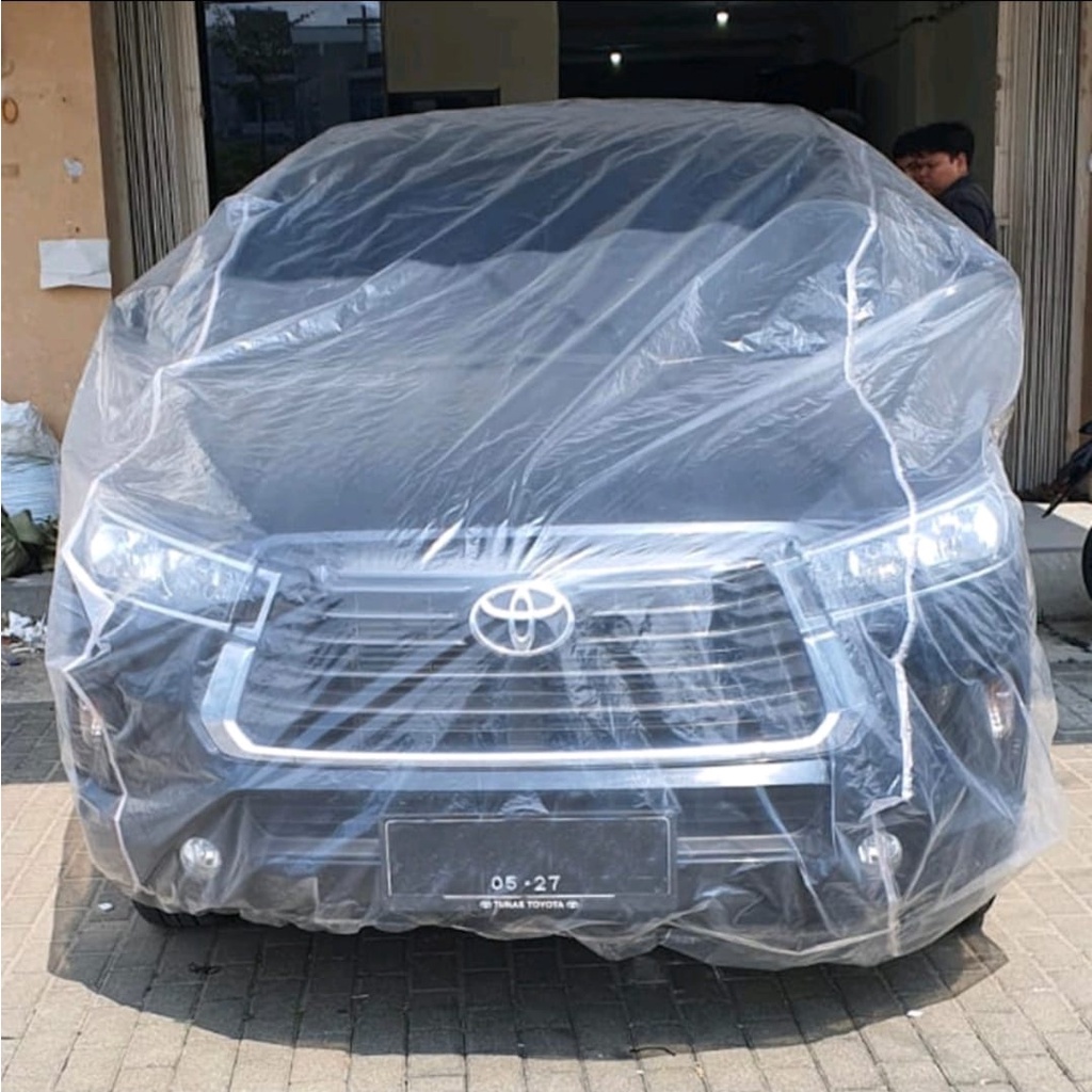 Body Cover Plastik Mobil Besar (Bahan dijahit, bukan dipress) jadi tidak gampang sobek