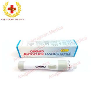 Jual Pen Lancet Onemed Autoclick Lancing Device Onemed Shopee Indonesia