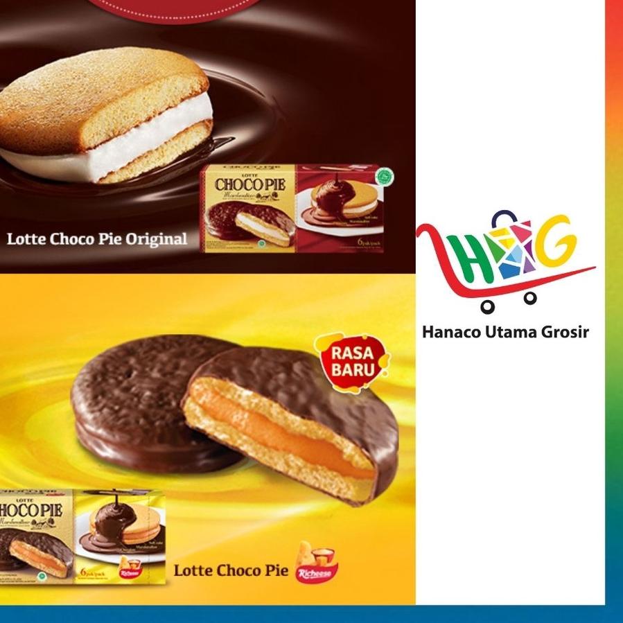 

₳ Lotte Chocopie 28gr x 12 All Varian (isi 12pcs) [1BOX] ৲