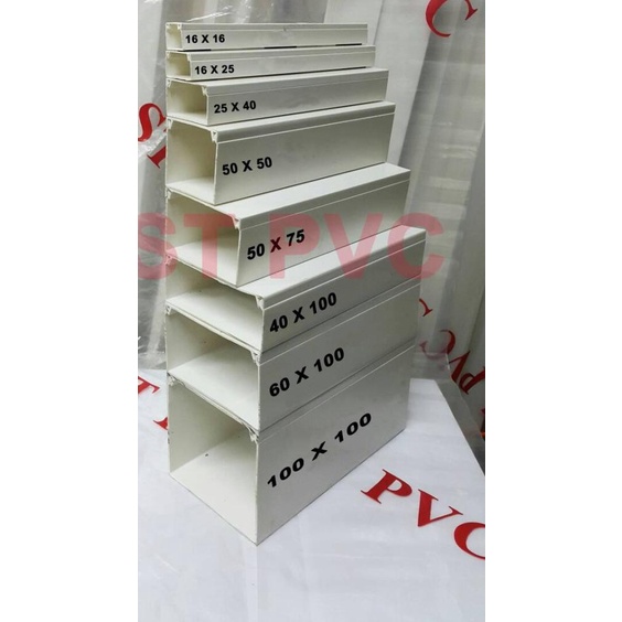 kabel duct / trunking 100x100