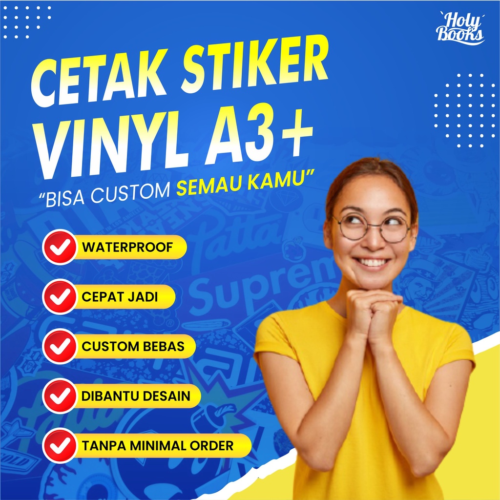 Jual Cetak Stiker Vinyl A3 Shopee Indonesia