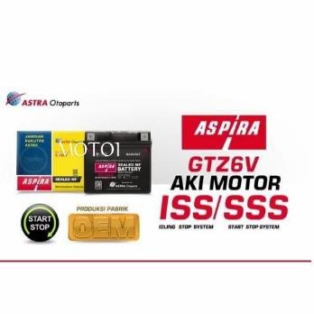 AKI ASPIRA GTZ6V MF AKI VARIO 125/150