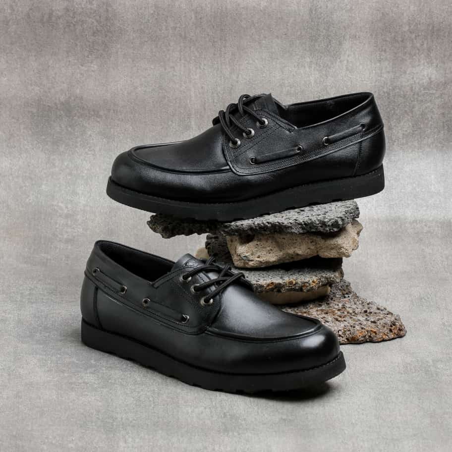 sepatu boat shoes sepatu pantofel pria sepatu kerja pria sepatu kulit asli sepatu formal pria sepatu kantor pria model enrico flavio boston