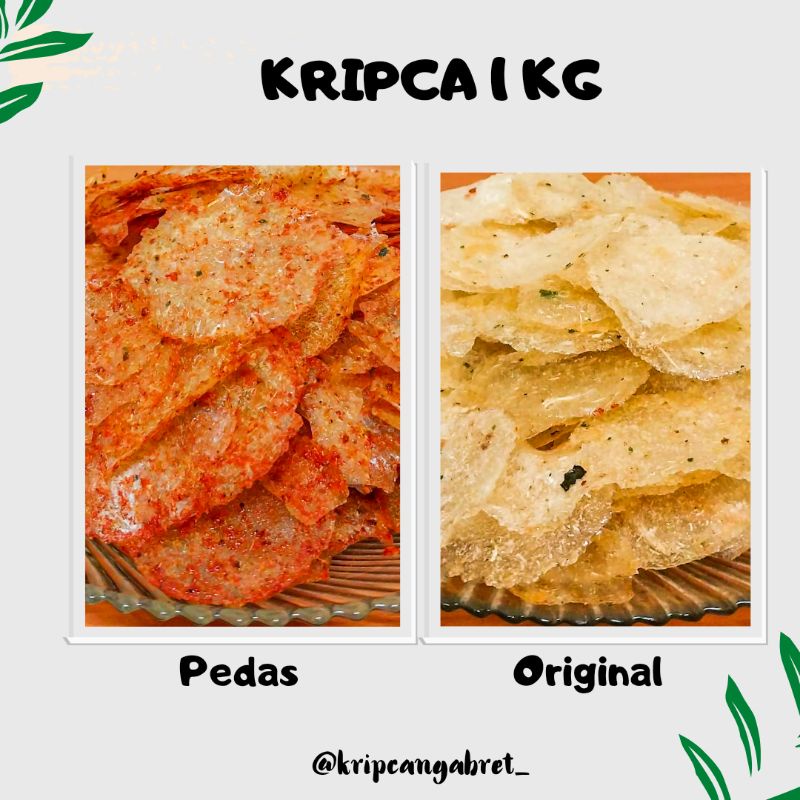 

KRIPCA ORIGINAL & PEDAS 1Kg