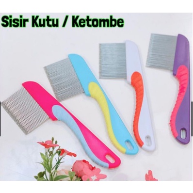 SISIR Kutu Logam / Serit Logam Ketombe Gagang Panjang