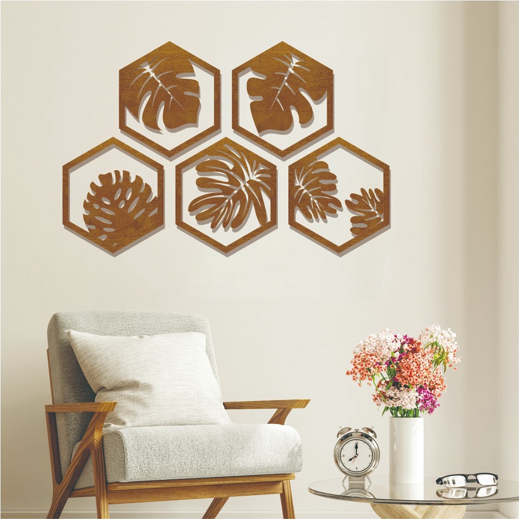 Jual Hiasan dinding aesthetic dekorasi rumah pajangan dinding kayu