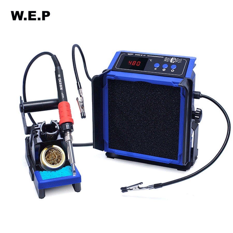 WEP 948DQ III Smoke Absorber Fume Extractor With Digital LED Soldering