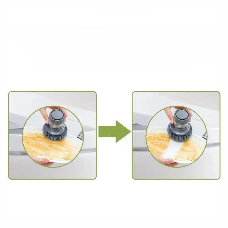 Sikat Pembersih Multifungsi Dengan Gagang Untuk Dapur