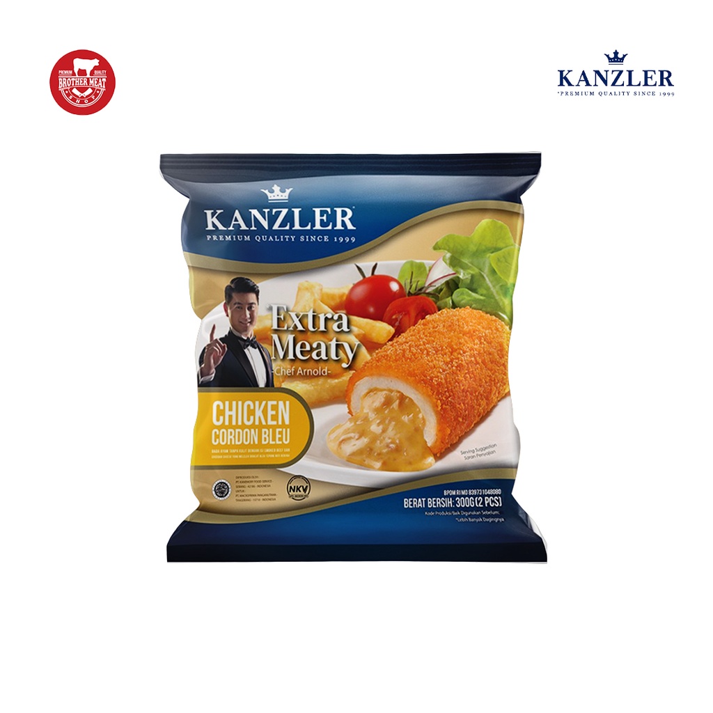 Kanzler Cordon Bleu 300gr Beku &amp; Halal