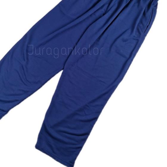 Celana Panjang Training Pria Jumbo Polos Baby Terry