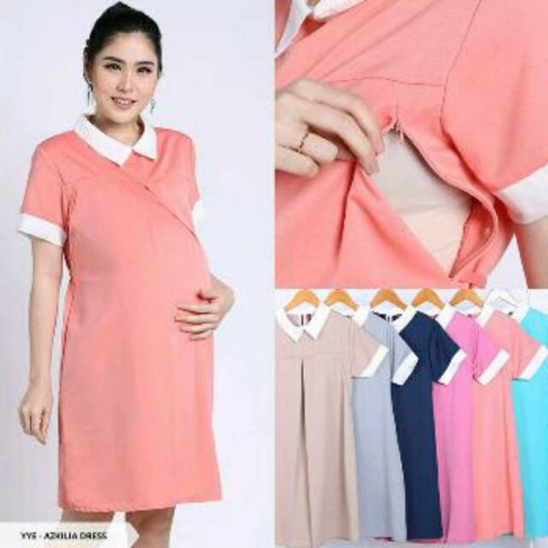 Pakaian Hamil Menyusui Kerah Barbie