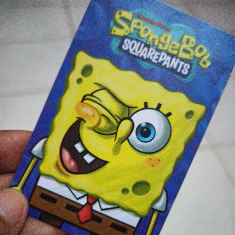 kartu spongebob timezone asli (spongebob)