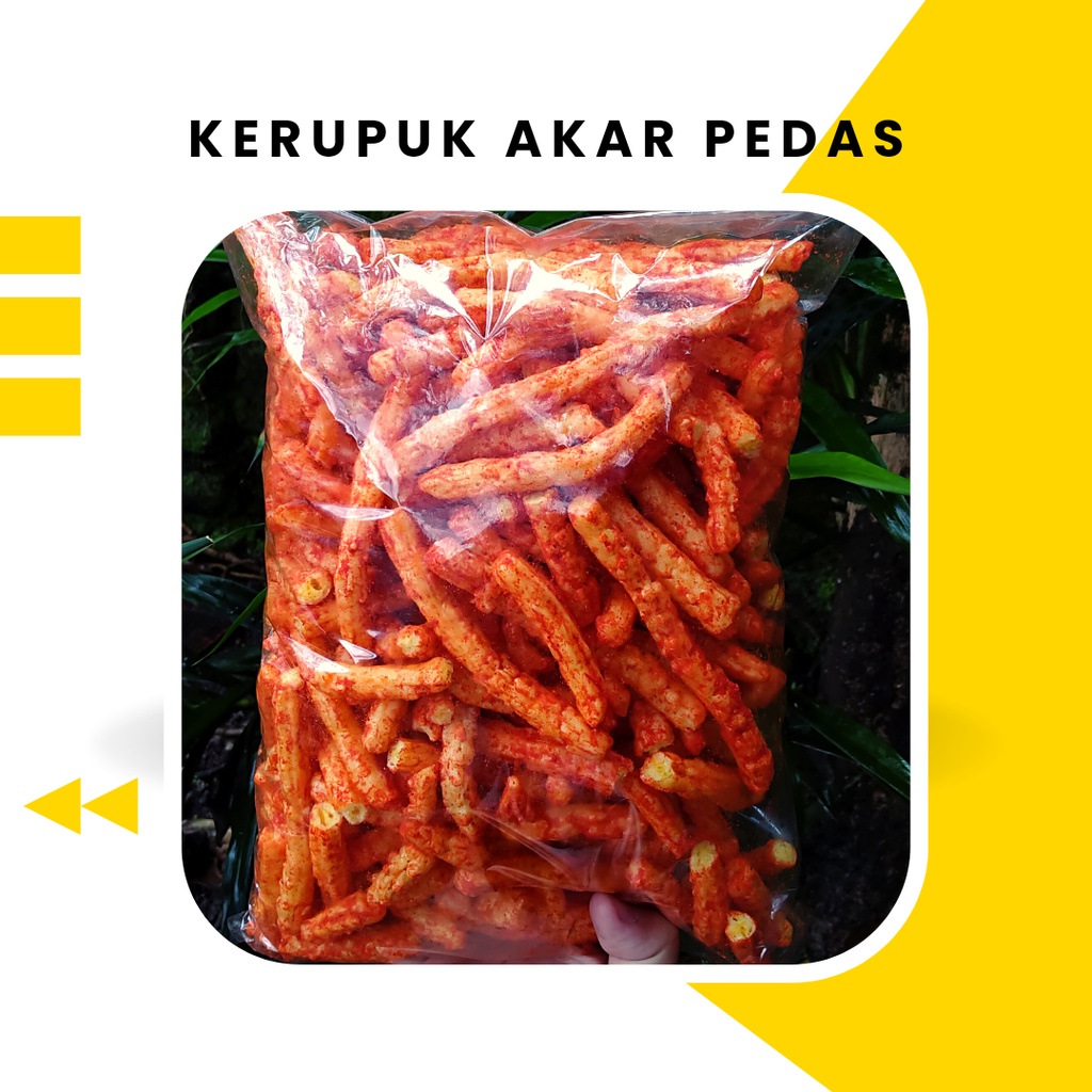 

KERUPUK JADUL JAAT 250gr AKAR PEDAS