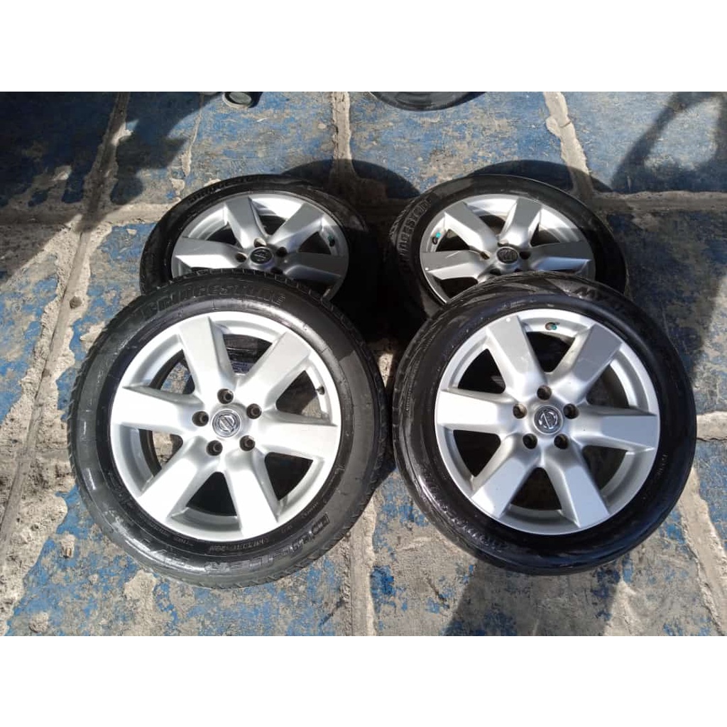 Velg mobil Seken Copotan mobil xtrail ring 17 plus ban bonus