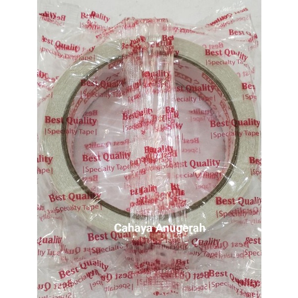 

Isolasi Kertas BB Dobeltape 1" 0,5" / Isolasi Kertas Bolak Balik