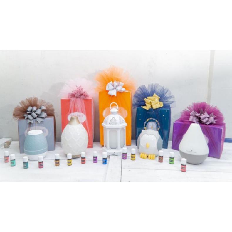 PRODUK- HAMPERS NATAL BINGKISAN AKHIR TAHUN DIFFUSER SATUAN YOUNG LIVING DESSERT MIST OWL DEWDROP LU