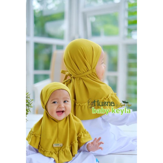 hijab bayi, baby Keyla ORI Husna