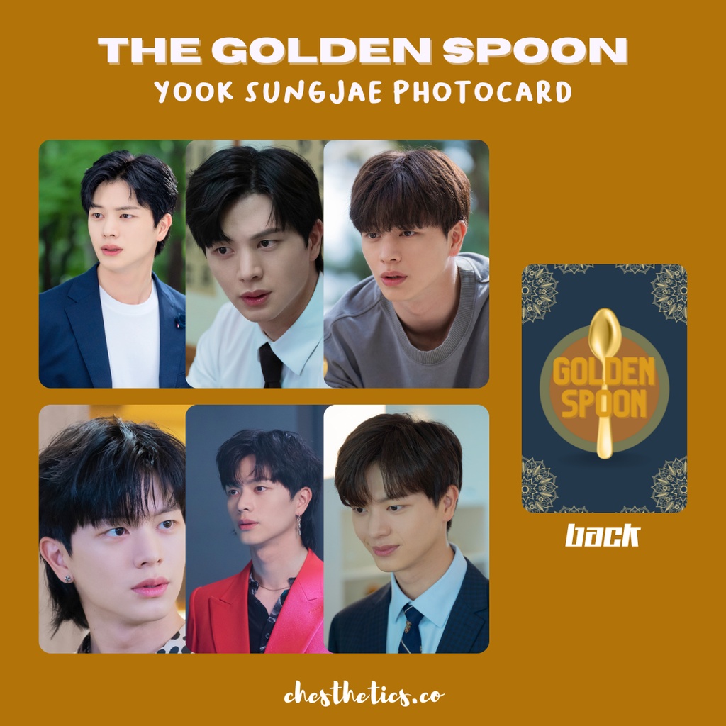 The Golden Spoon KDrama Korea Korean Drama Photocard Aktor Yook Sungjae Jung Chaeyeon Lee Jongwon Ye
