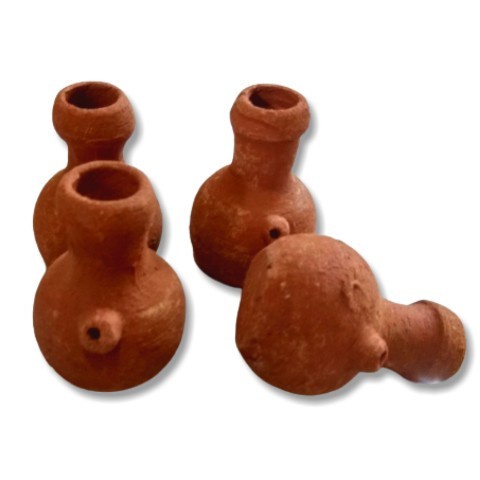 KENDI KECIL/KENDI PELENGKAP COK BAKAL/KENDI DARI TANAH LIAT