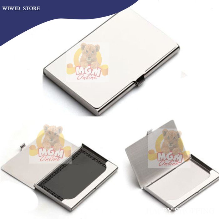 

NEW!!! Tempat kartu nama Exclusive Full Stainless Cocok untuk Promosi