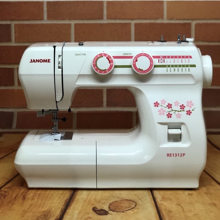 Mesin Jahit Mesin Jahit Janome Re 1312 P / Re1312P Portable Multifungsi