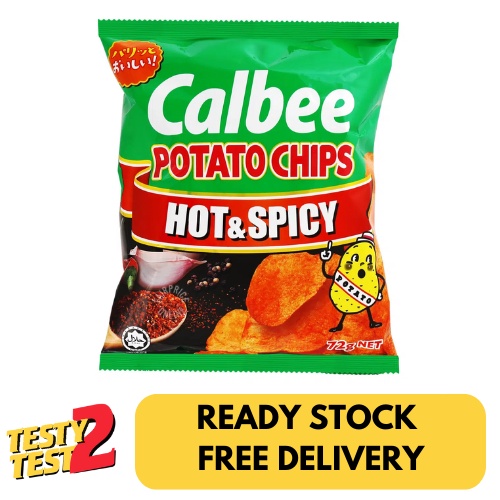 

Calbee Potato Chips - Hot & Spicy 72g