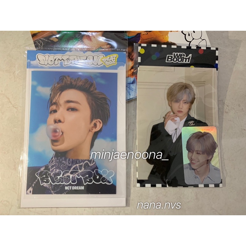 [READY] Postcard holo jaemin beatbox, Jaemin holo we boom OFFICIAL