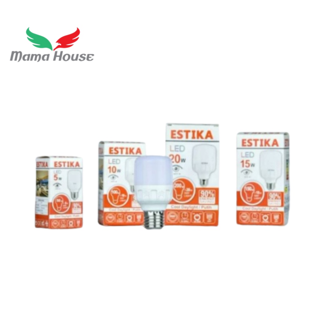 [MH] Lampu Led Estika 5w 10w 15w Bohlam