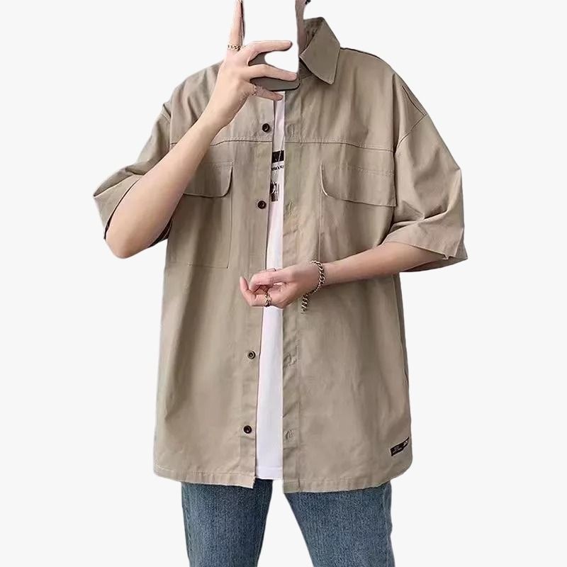 HAYDI26 KEMEJA IMPORT PRIA WANITA KOREA BTS POLOS ORIGINAL