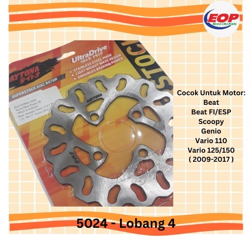 Daytona Piringan Cakram BEAT FI/ESP SCOOPY GENIO 5024 ORI