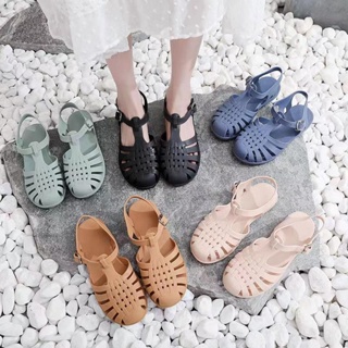 Image of Sandal Jelly Shoes Wanita Gladiator Meilisaa Couple (Wangi Permen) Import High Quality S2 by
