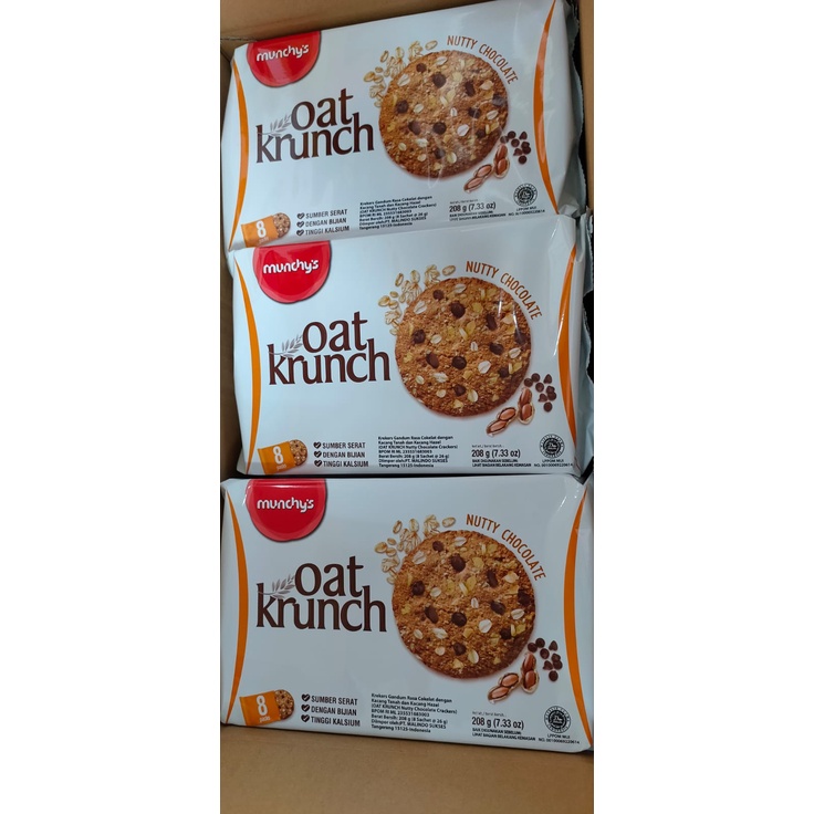 

Munchy Oat Krunch Nutty Chocolate 208 Gr