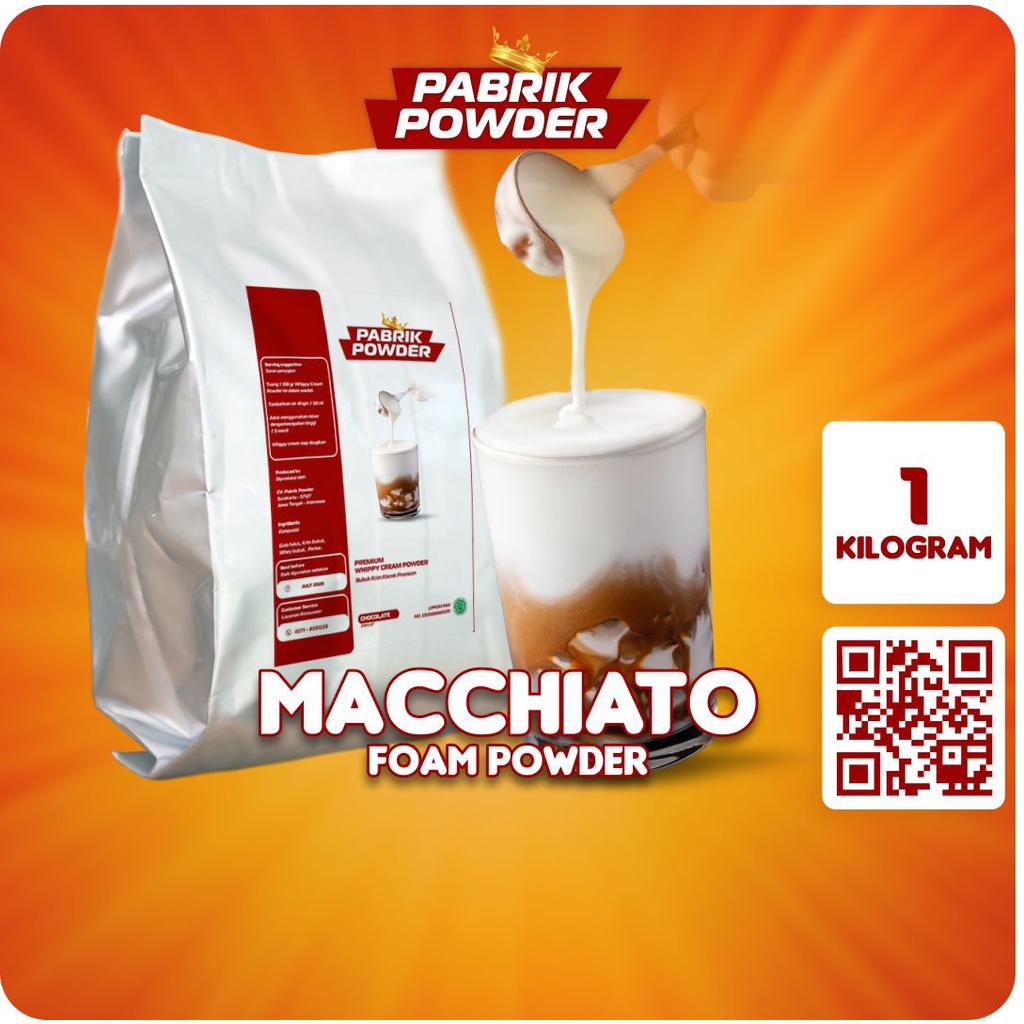 Macchiato Foam Powder - Bubuk Maciato instan 1 kilogram