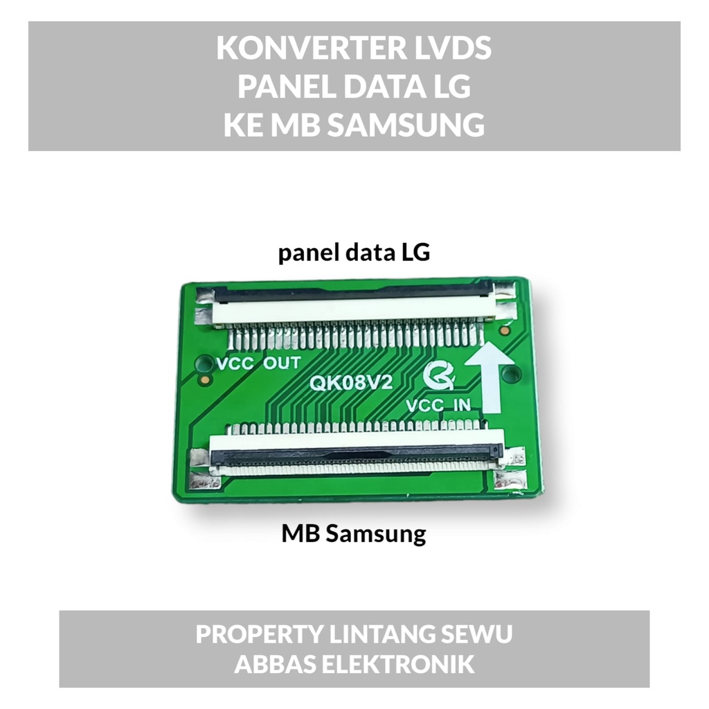 konverter converter lvds panel data lg ke mesin mainboard samsung