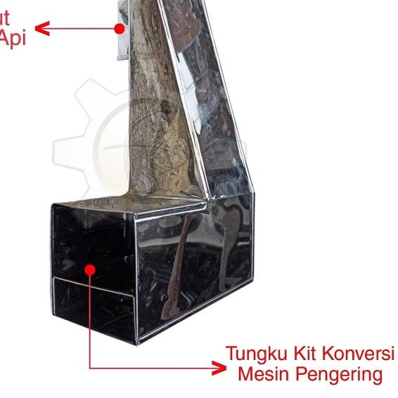 Box Kit Konversi Pengering Gas Stainless