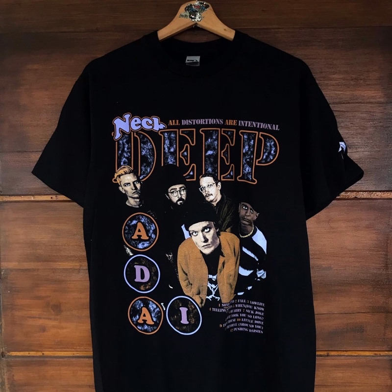 Tshirt Band New Original NECK DEEP ‘Bootleg’