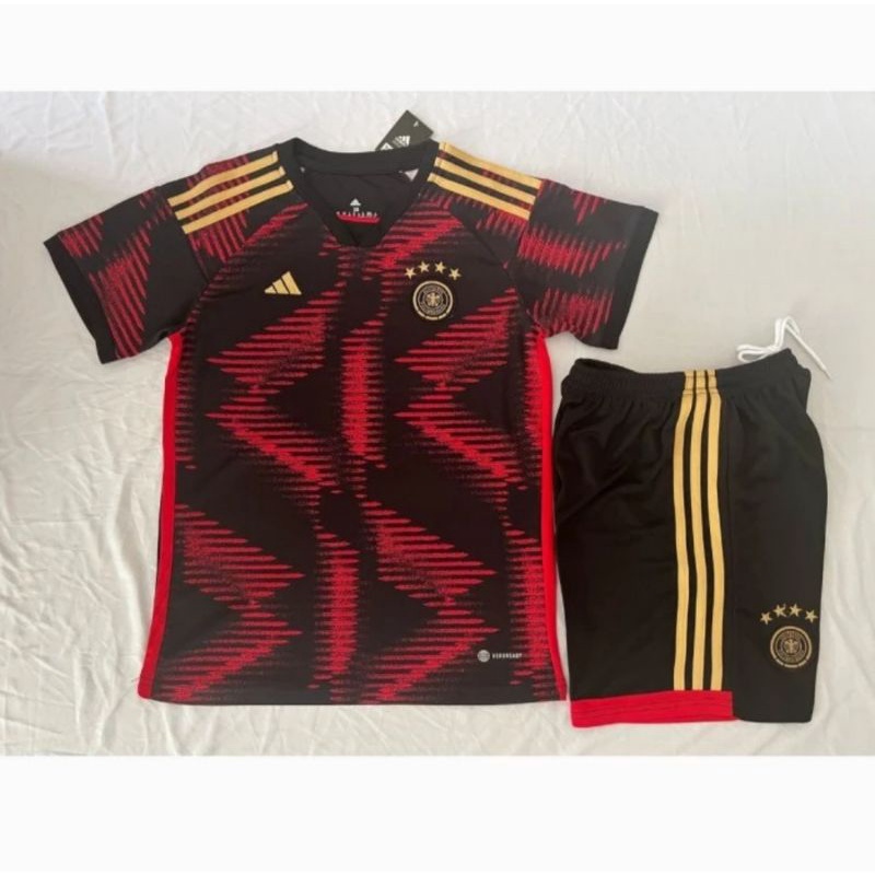 JERSEY JERMAN AWAY KIDS 2022 2023 BAJU BOLA ANAK GERMANY GO GRADE ORI