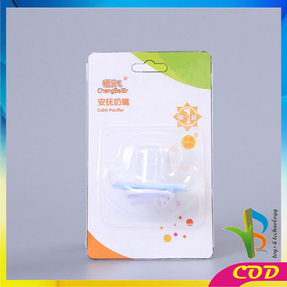 RB-C46 Empeng Bayi | Dot Bayi Bulat / Datar | Baby Pacifier / Soother | Kompeng Bayi Food Grade