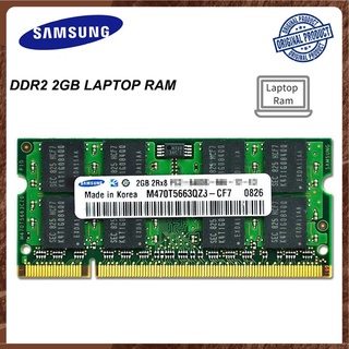 Samsung 2GB DDR2 Laptop RAM PC2-6400S/5300 800/667MHz 200PIN 1.5V Notebook memory