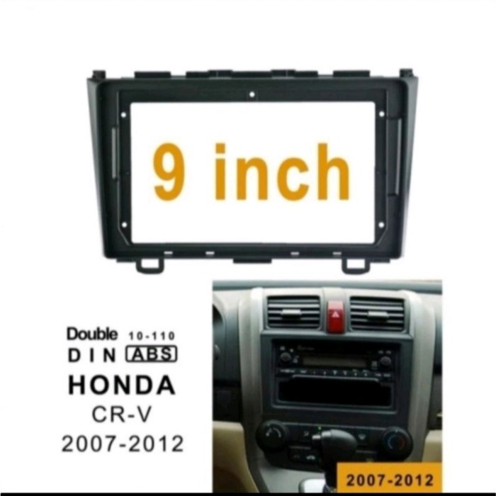 List Tape-Frame Tv Mobil Headunit Doubledin Crv 2008-2011