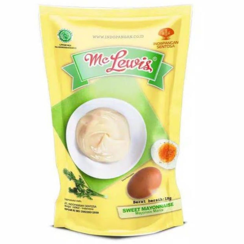 

MC LEWIS MAYO SWEET 1KG