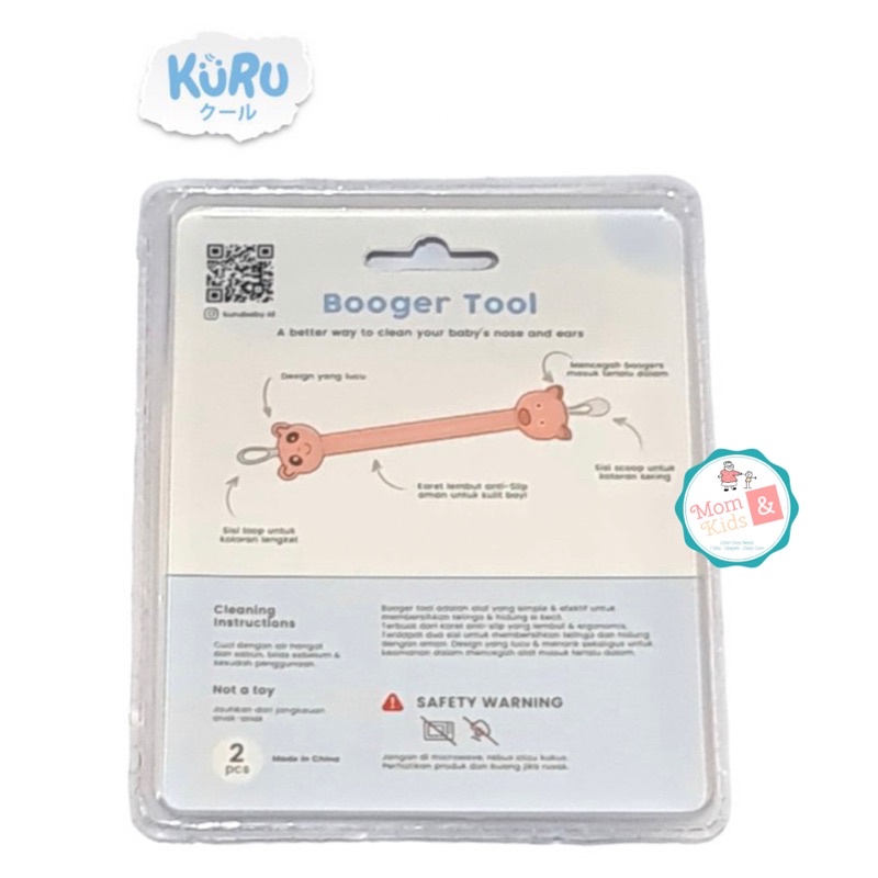 KURU Booger Tool Ear &amp; Nose | Pembersih Hidung &amp; Telinga Bayi