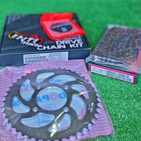 SPAREPART MOTOR ZA 5616 GIRSET THUNDER 125 MERK INDOPARTS GEAR 1 SET